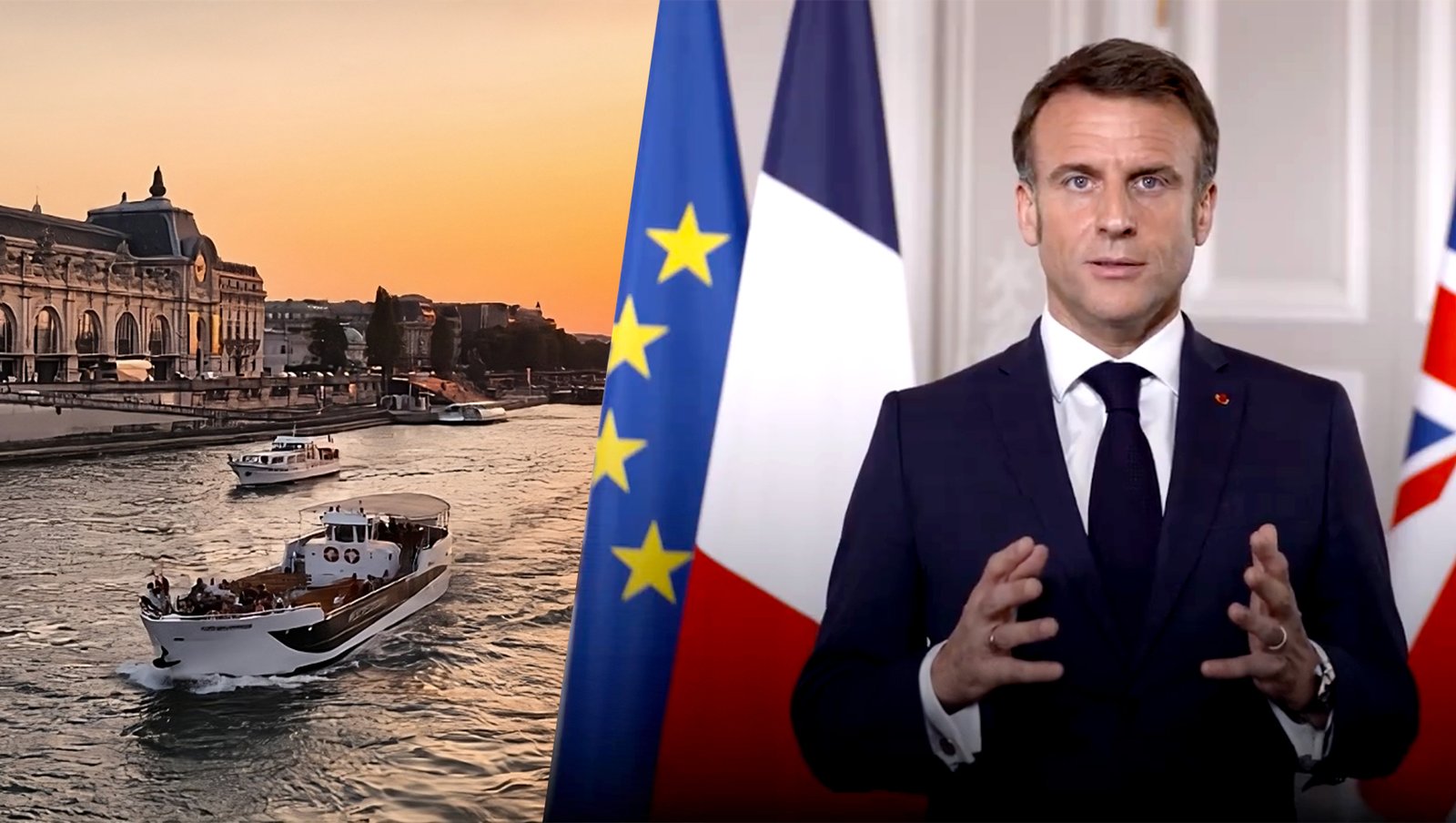 Macron anuncia planes alternativos a inauguración de JJOO