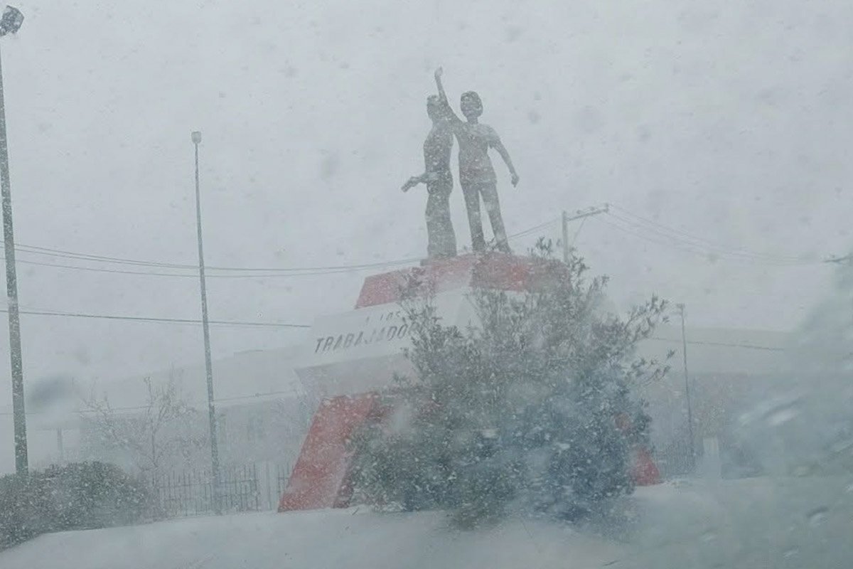 Nevadas en Chihuahua