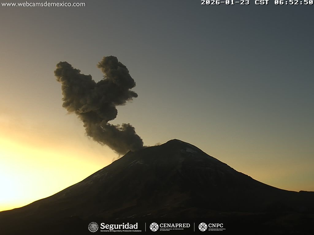 Tomografía Popocatépetl